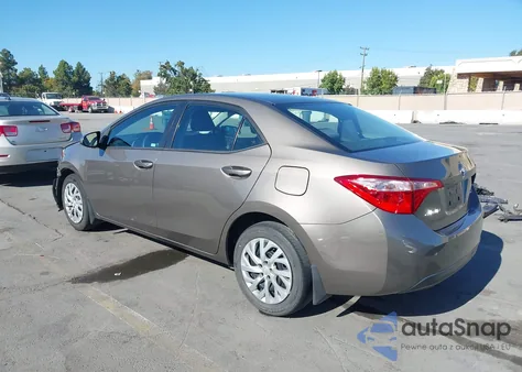 2017 Toyota Corolla Le z USA, uszkodzony, nr VIN 2T1BURHE2HC794485